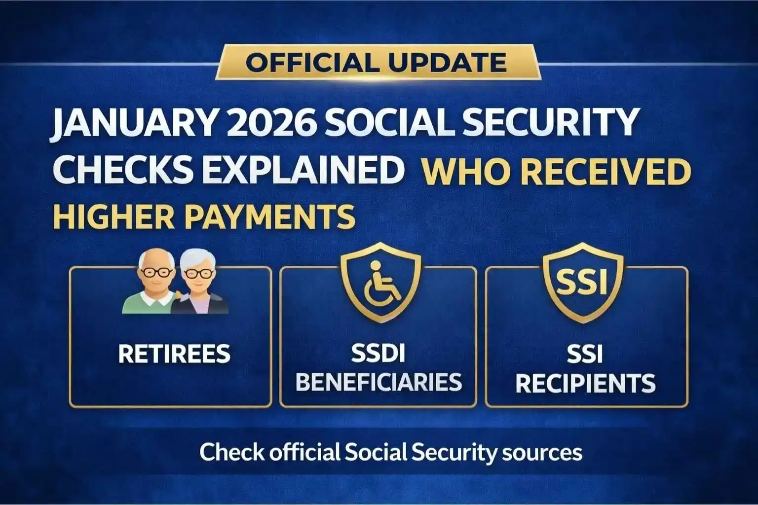 Social Security Checks Explained